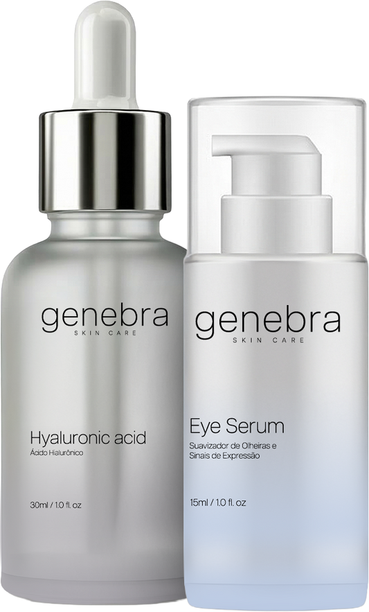 Kit Sérum Facial Preenchedor + Lifting Olhos Premium — Olhar Renovado
