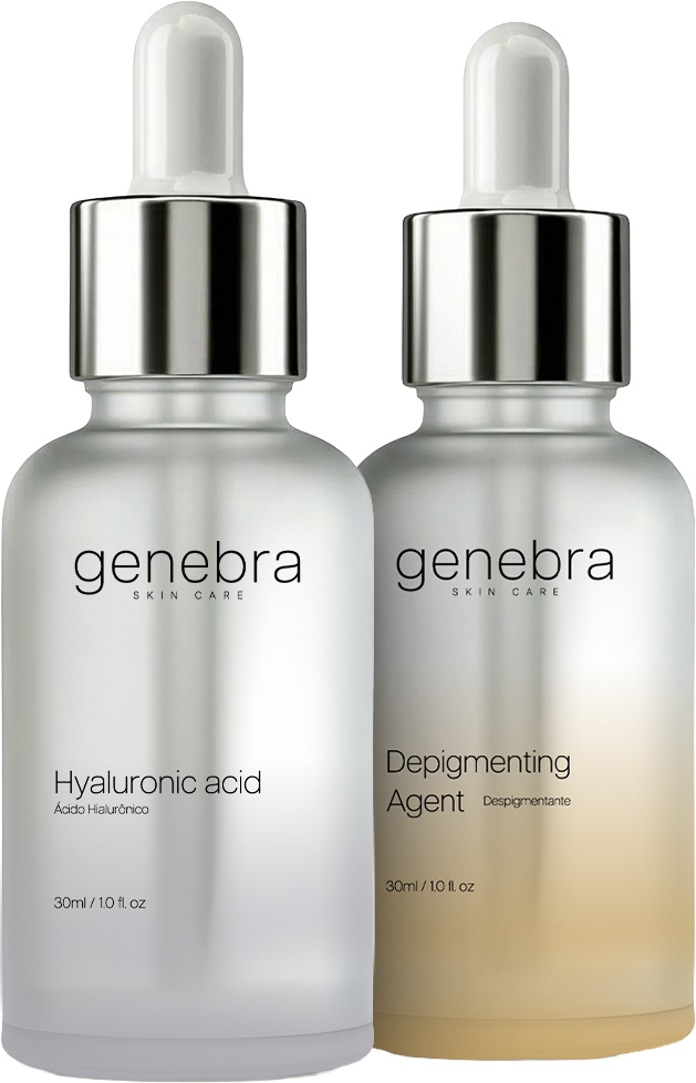 Kit Genebra — Sérum Clareador e Sérum Preenchedor Facial
