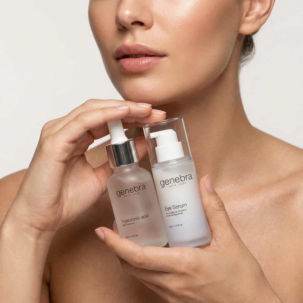 Kit Sérum Facial Preenchedor + Lifting Olhos Premium — Olhar Renovado
