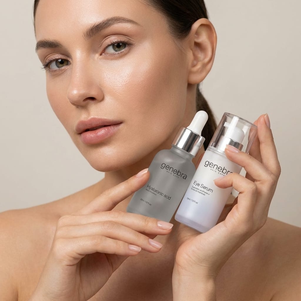 Kit Sérum Facial Preenchedor + Lifting Olhos Premium — Olhar Renovado