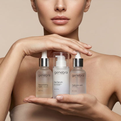Kit Protocolo Completo Skincare Facial Premium 3 Séruns — Protocolo Genebra